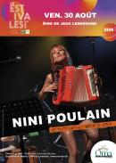 Nini Poulain concert en plein air